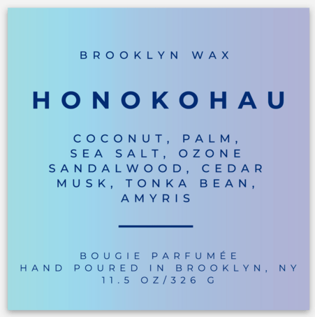 Honokohau Candle 6oz