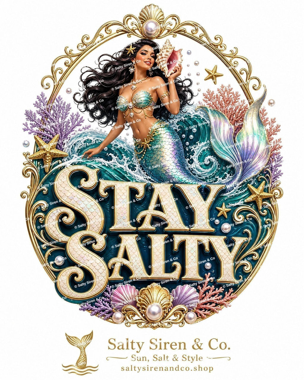 Stay Salty Tumbler — Salty Siren & Co.