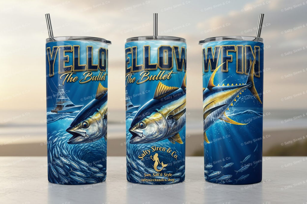Yellowfin Bullet Trio Mockup