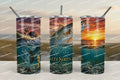 Seatrout Sunset Split Trio Mockup