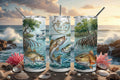 Inshore Slam 20oz Tumbler - Three Panel Mockup