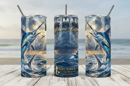 Blue Marlin Trio Mockup