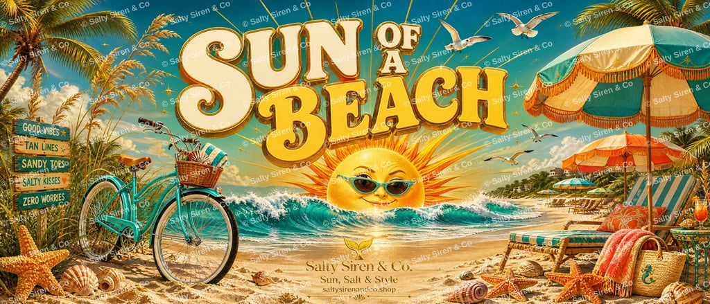 Sun of a Beach Tumbler — Salty Siren & Co.