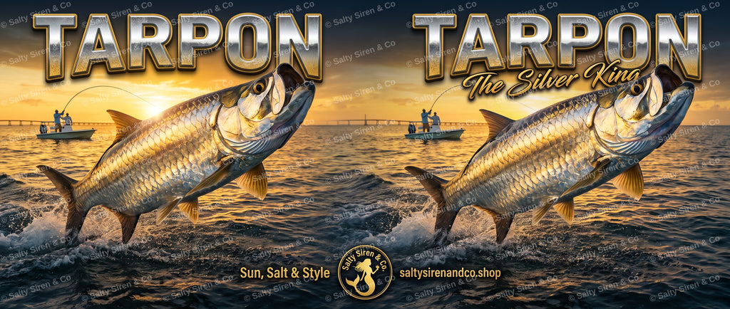 Tarpon — The Silver King Tumbler — Salty Siren & Co.