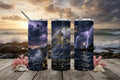 Snook Lightning Storm 20oz Tumbler - Three Panel Mockup
