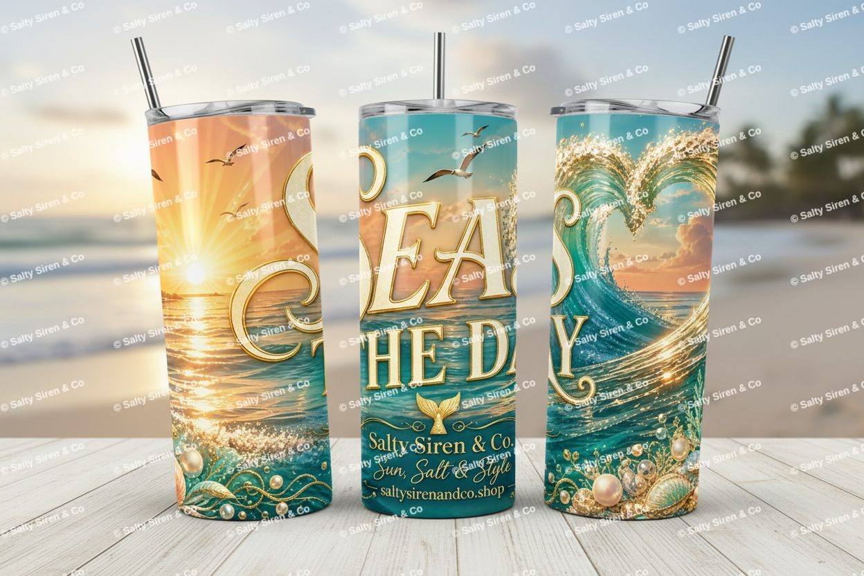 Seas the Day Trio Mockup
