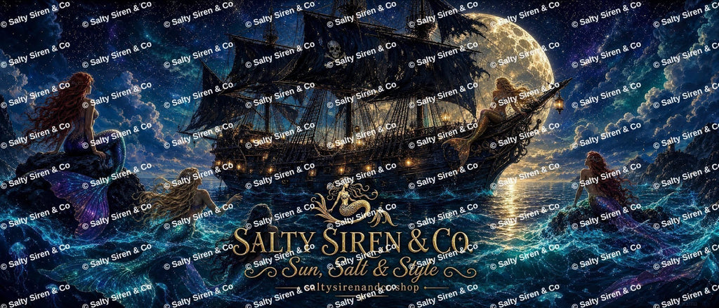 Pirate Mermaid Tumbler — Salty Siren & Co.