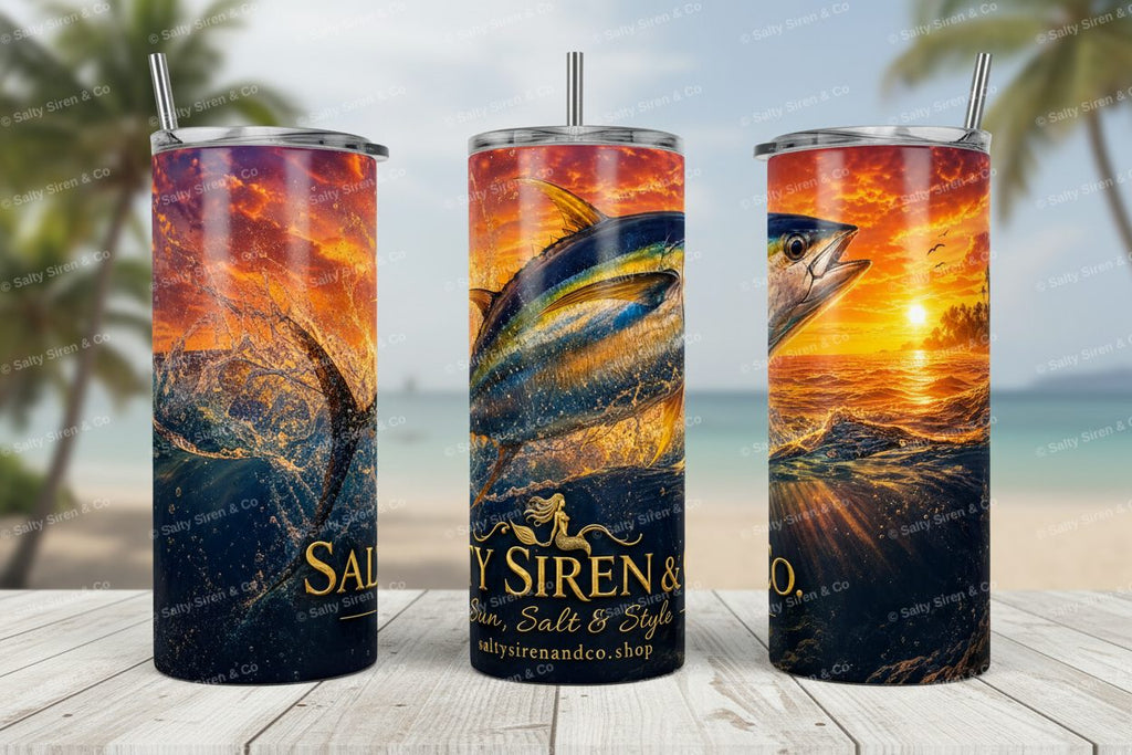 Yellowfin Sunset Trio Mockup