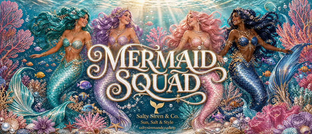 Mermaid Squad Tumbler — Salty Siren & Co.