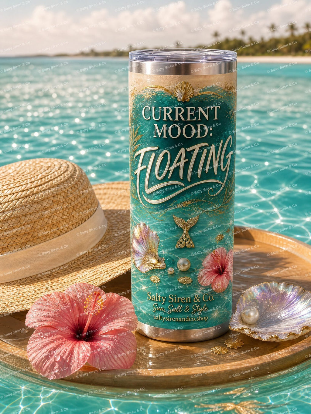 Current Mood: Floating Tumbler — Salty Siren & Co.