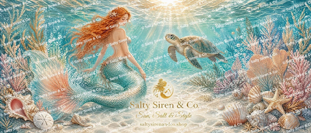 Salty Siren Mermaid Tumbler — Salty Siren & Co.