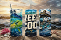 Reel Cool Tumbler Mockup