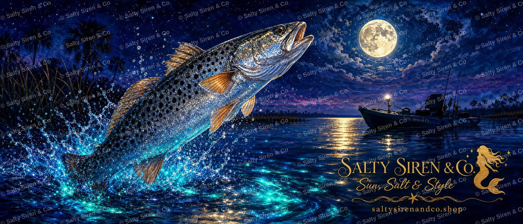 Seatrout — Moonlit Tumbler — Salty Siren & Co.