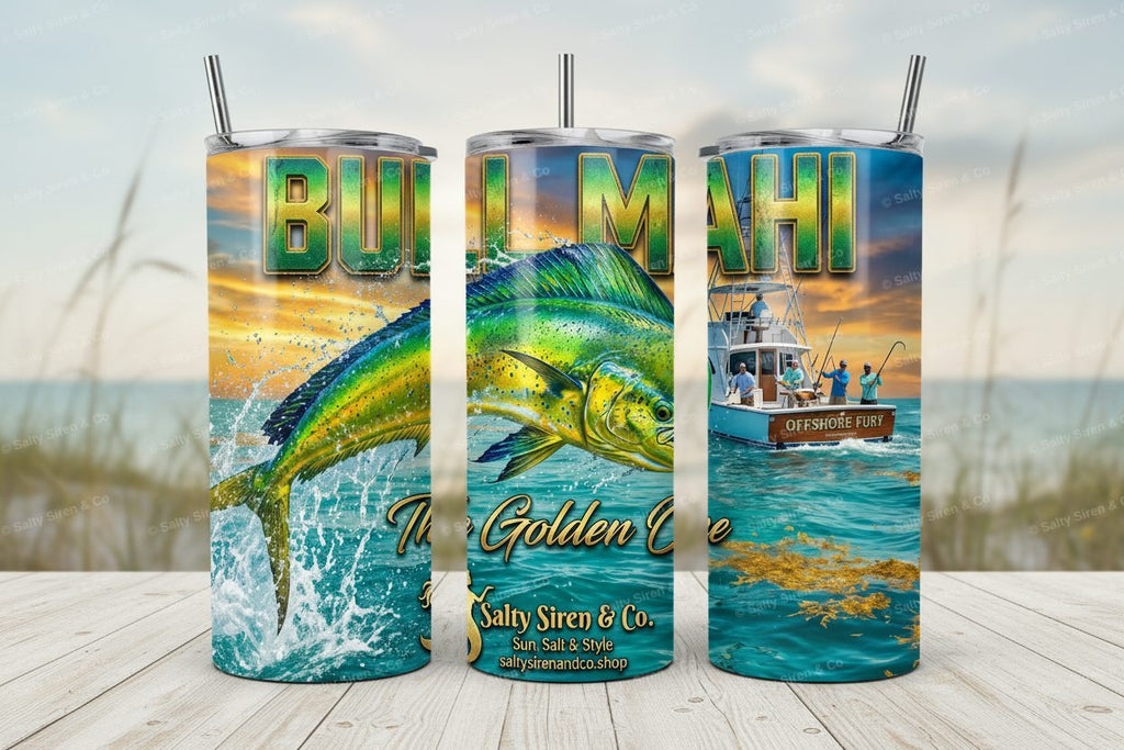 Bull Mahi Trio Mockup