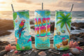 Coastal Vibes Tumbler Mockup