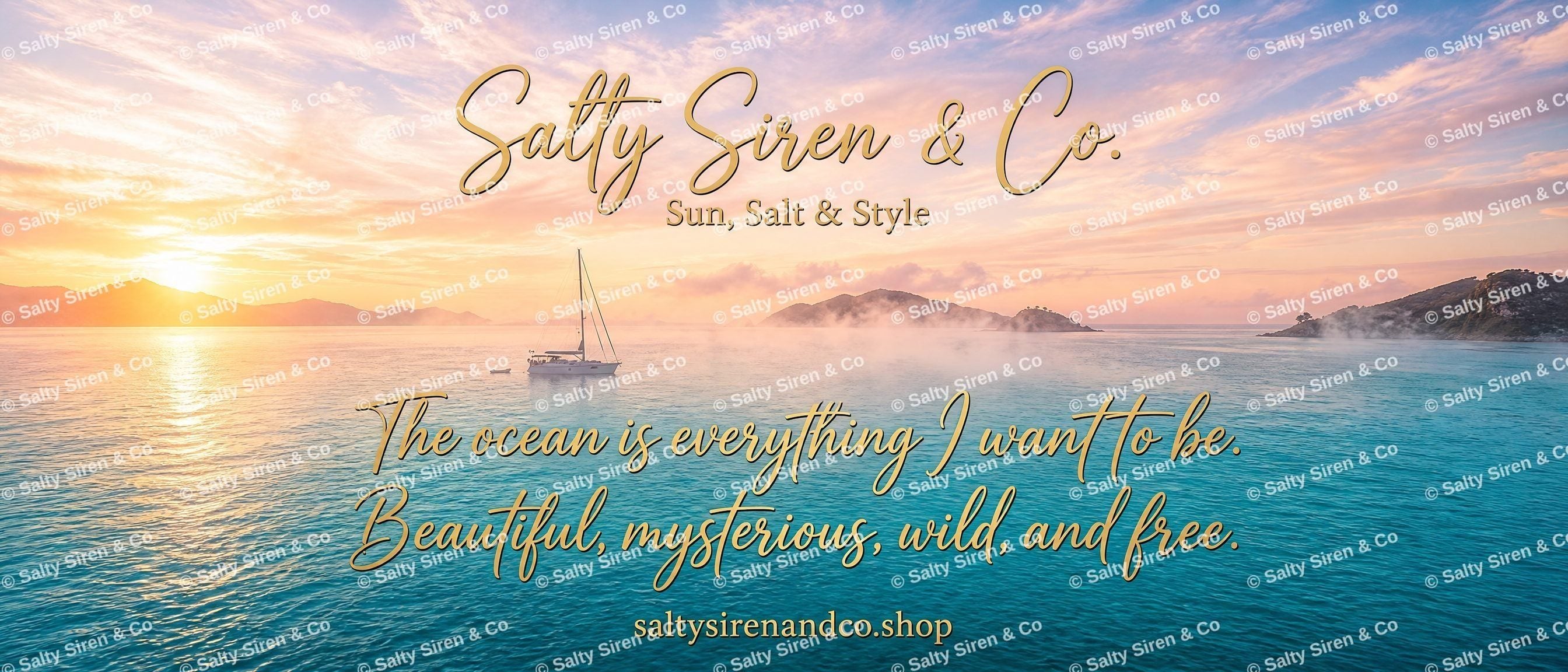 The Ocean is Everything I Want to Be Tumbler — Salty Siren & Co.