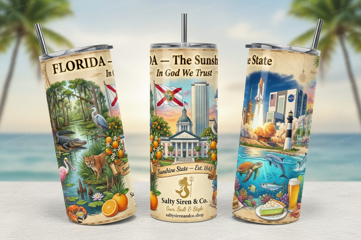 Florida State 20oz Mockup
