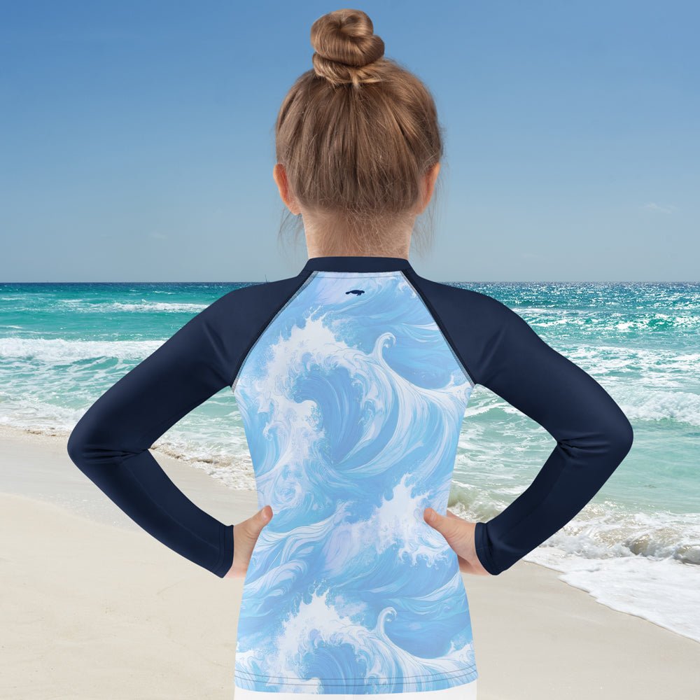 Clean Sea Society Kids Rash Guard | UPF 50+