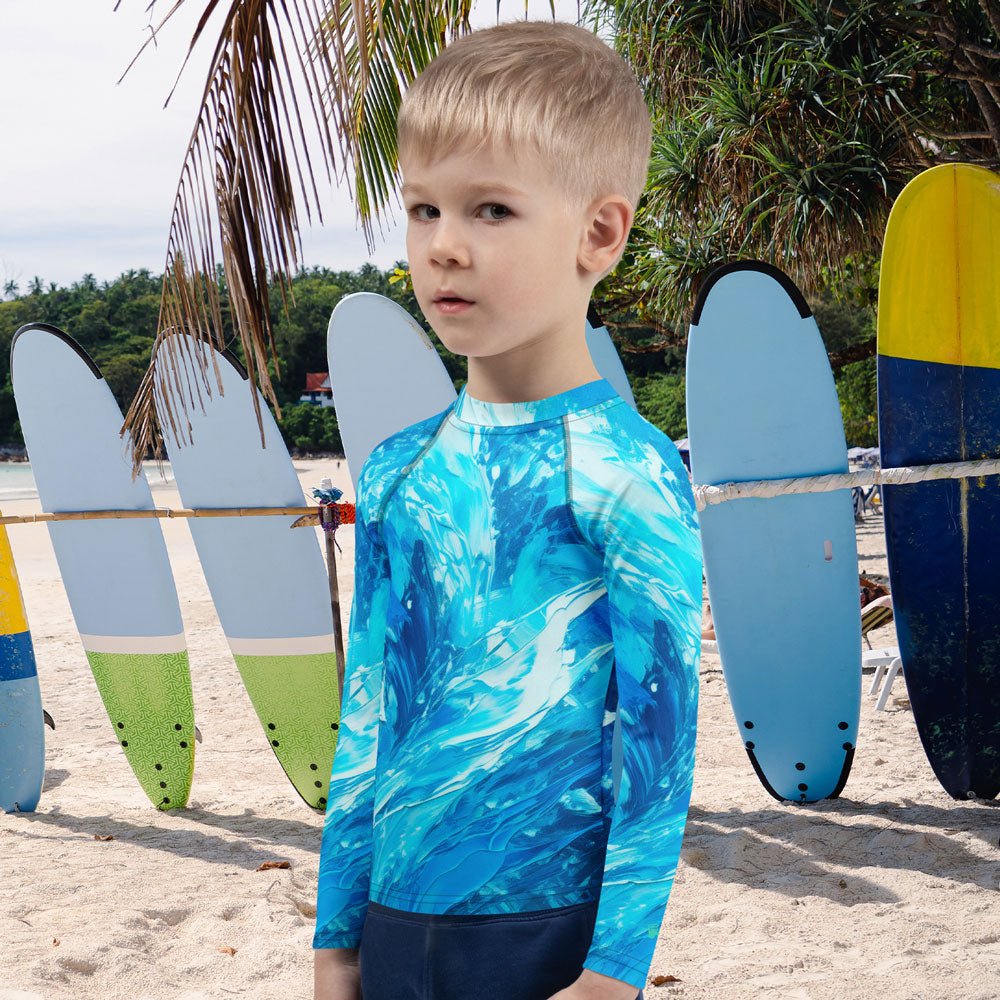 Surfer Kids Rag Dolled Rashie 🤙