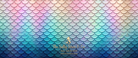 Mermaid Scale Ombre 40oz wrap design