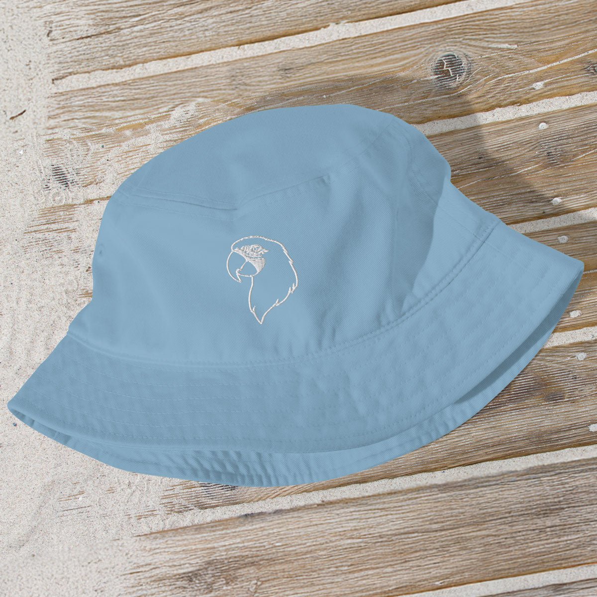 Organic Parrot Head Bucket Hat