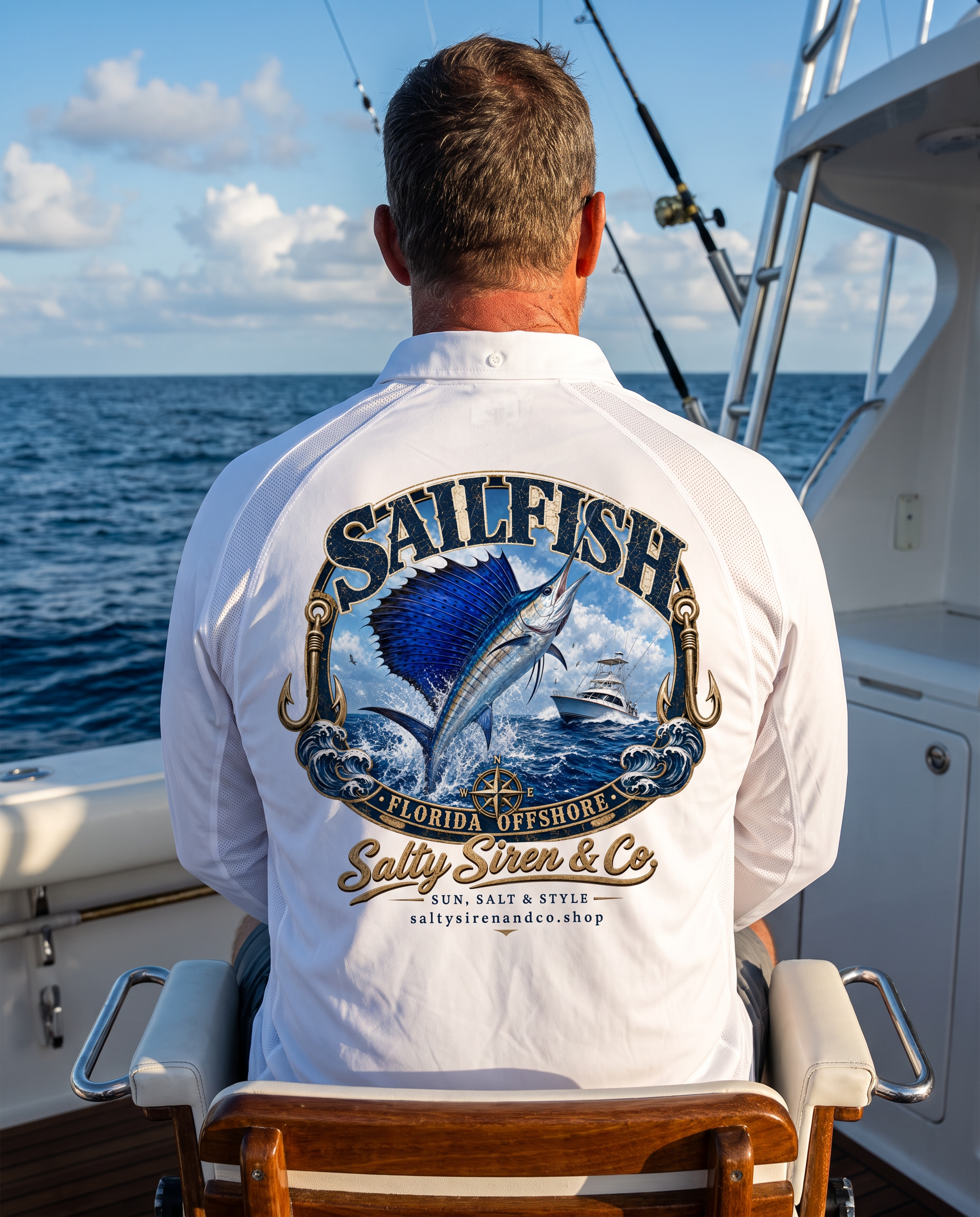 Sailfish — Florida Offshore Fishing Shirt – Men's
