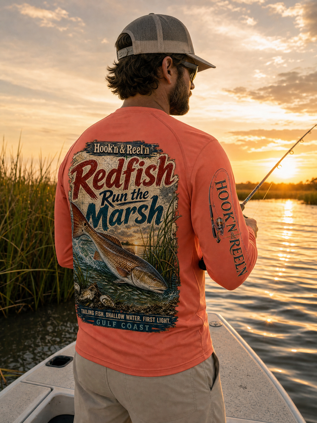 Hook'n & Reel'n – Redfish Run the Marsh
