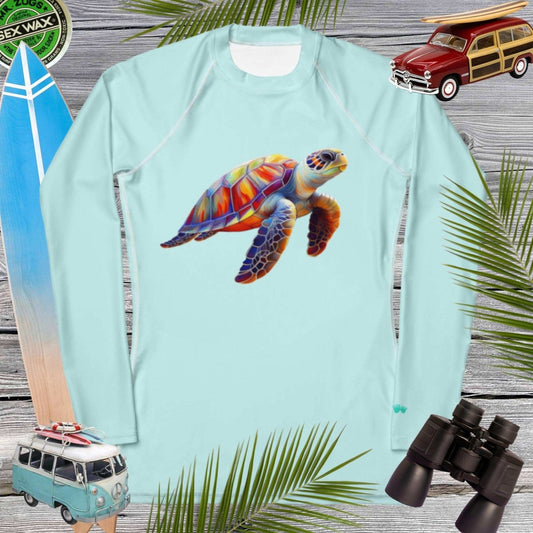 Sea Turtle Rashie | Women's UPF 50+ Rash Guard 🤙