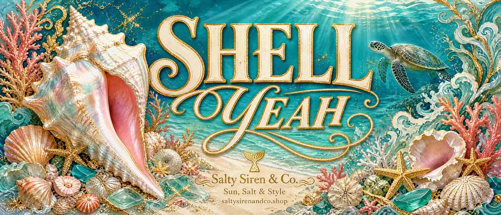 Shell Yeah Tumbler — Salty Siren & Co.