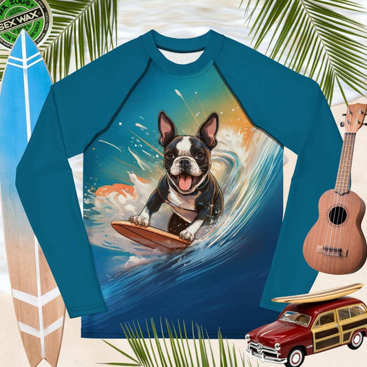 Surf Dog | Youth Rash Guard | Hanging Eight 🤙