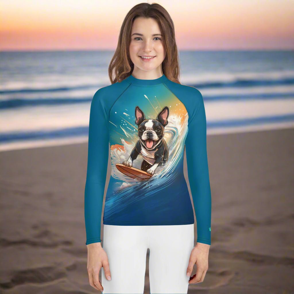 Surf Dog | Youth Rash Guard | Hanging Eight 🤙