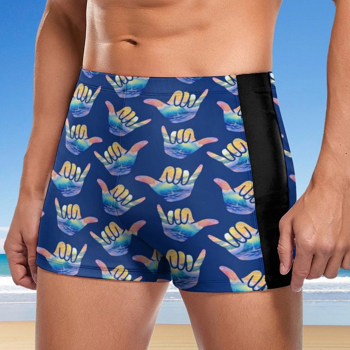 Shaka Men's Swimming Trunks 🤙 Surf Sportswear
