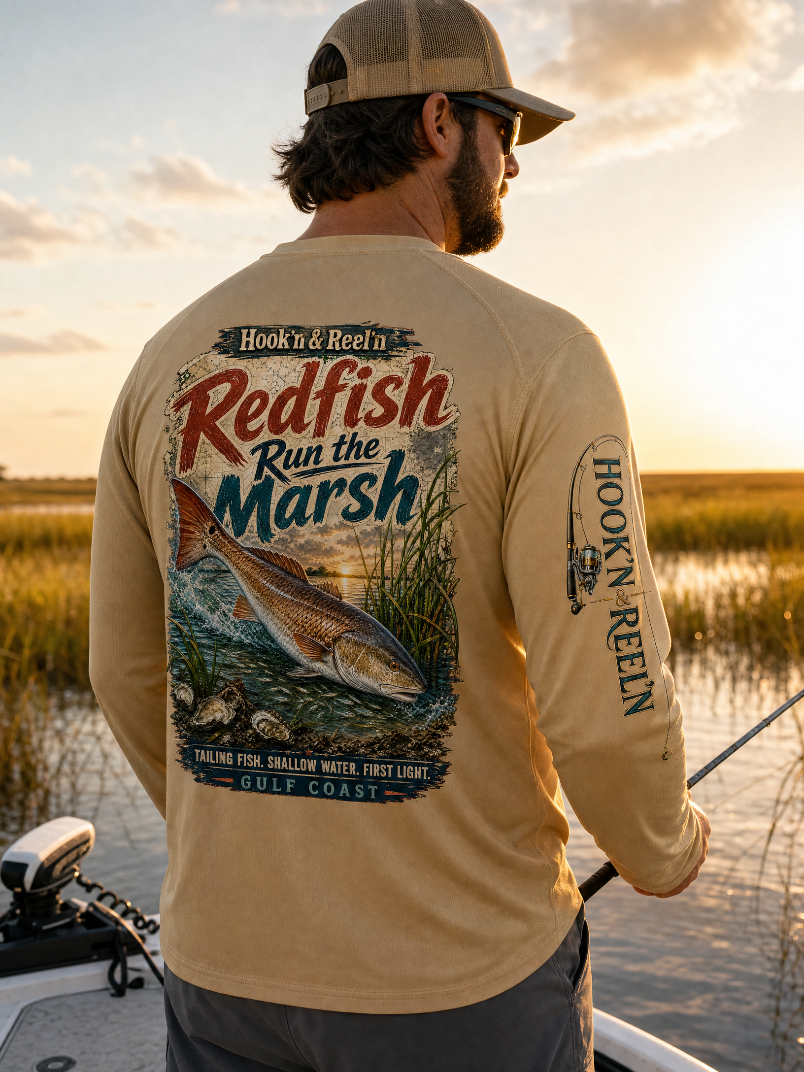 Hook'n & Reel'n – Redfish Run the Marsh