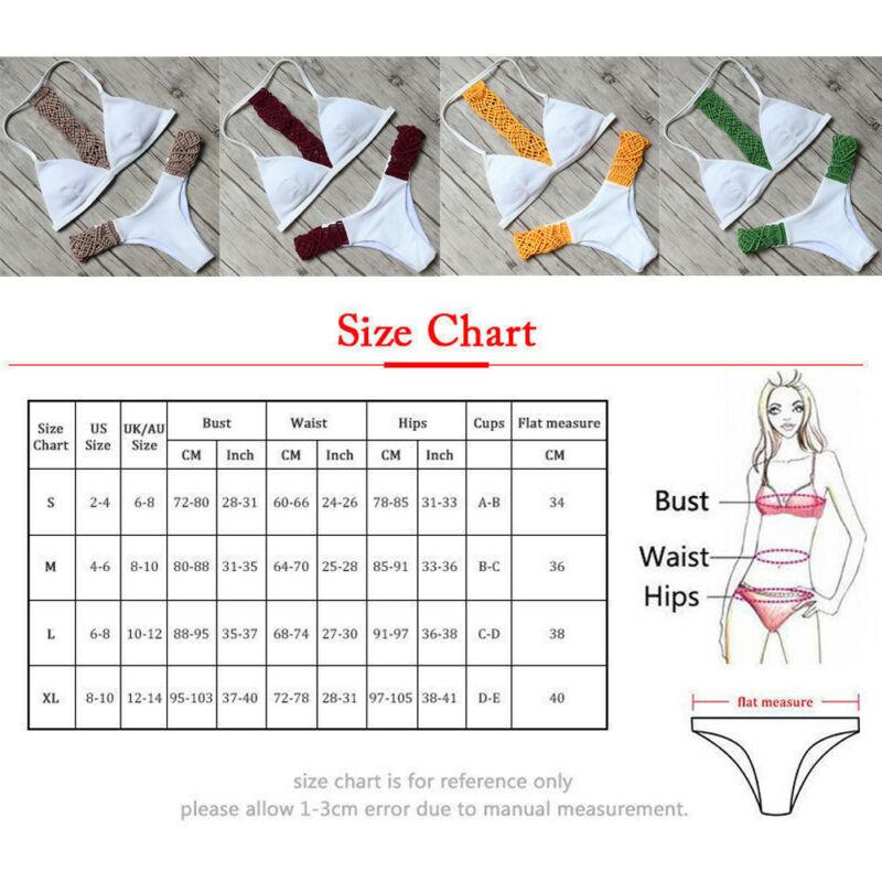 "Macramé Cove – White Macramé Strap Triangle Bikini Set"