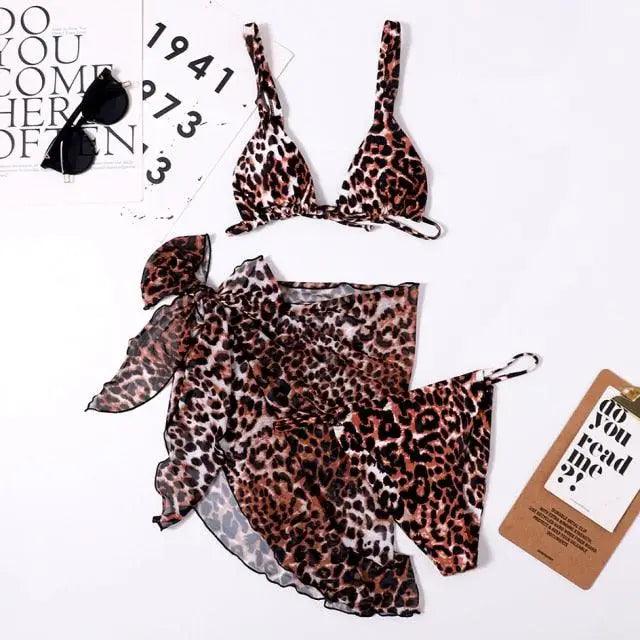 Women Swimsuit High Quality Brazilian-Style Bikinis Set Swimwear Female Bathing Suit 3 Piece Set Swimsuits